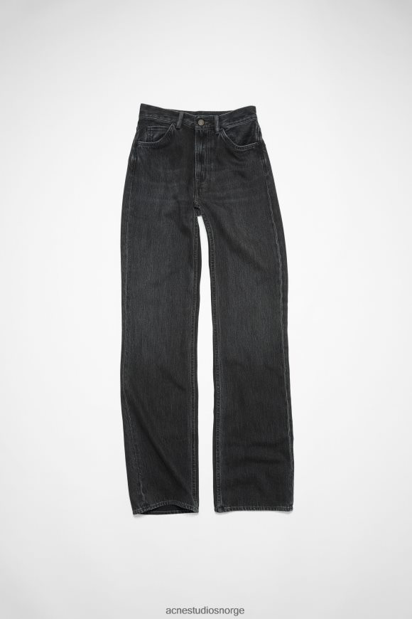 Acne Studios jeans med normal passform - 1977 N2PP4F234 klær svart