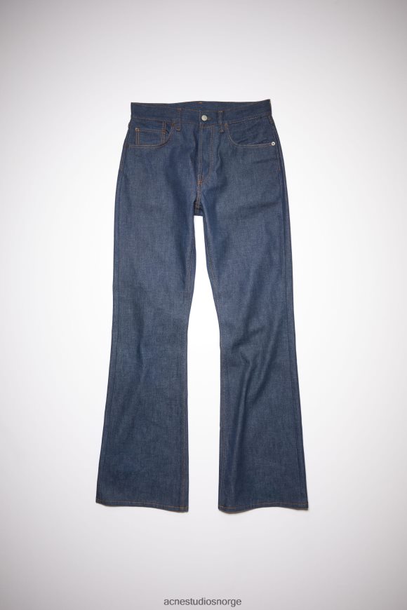 Acne Studios jeans med normal passform - 1992 N2PP4F1148 klær indigo blå