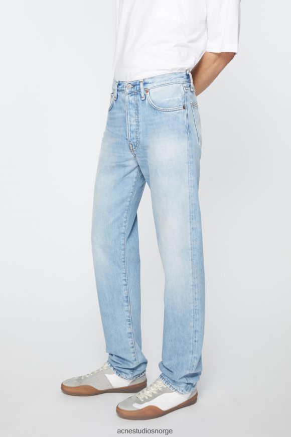 Acne Studios jeans med normal passform -1996 N2PP4F1143 klær lyse blå