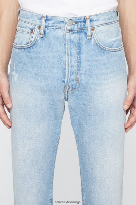 Acne Studios jeans med normal passform -1996 N2PP4F1143 klær lyse blå