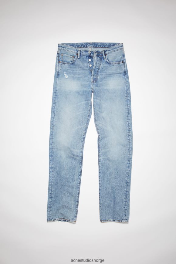 Acne Studios jeans med normal passform -1996 N2PP4F1143 klær lyse blå