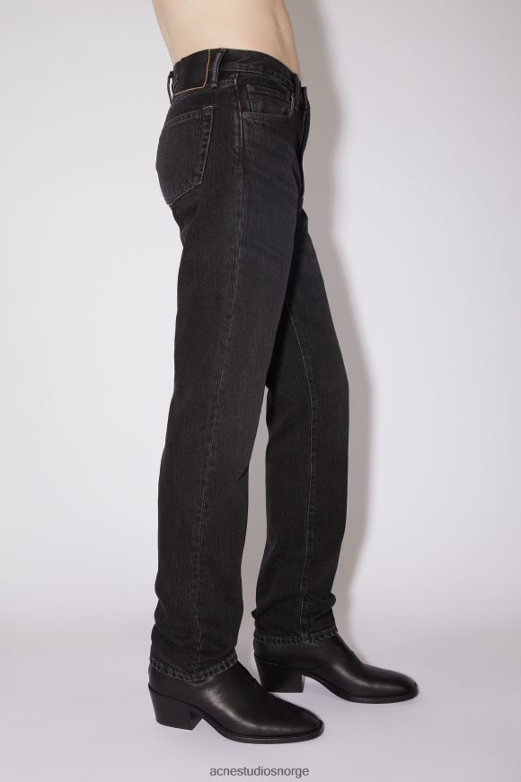 Acne Studios jeans med normal passform -1996 N2PP4F1146 klær svart
