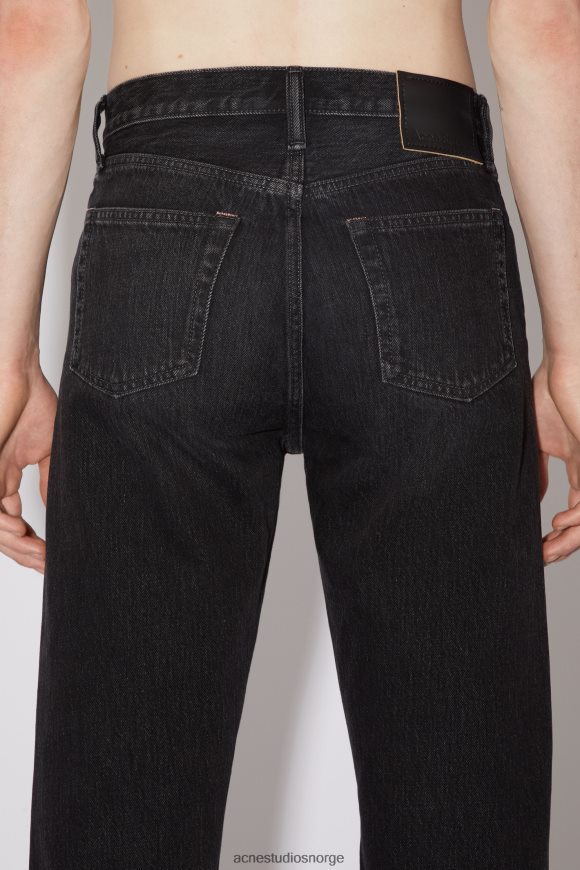 Acne Studios jeans med normal passform -1996 N2PP4F1146 klær svart