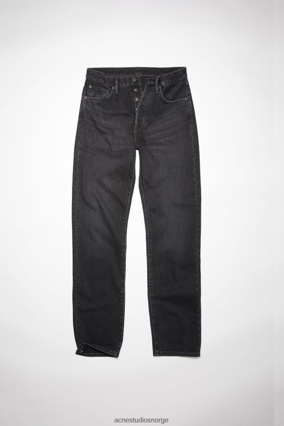 Acne Studios jeans med normal passform -1996 N2PP4F1146 klær svart