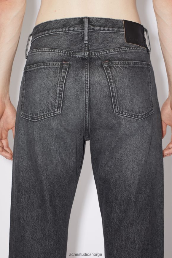 Acne Studios jeans med normal passform -1996 N2PP4F1166 klær svart