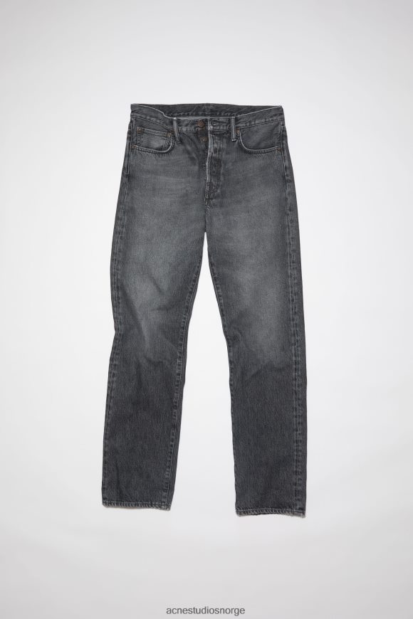 Acne Studios jeans med normal passform -1996 N2PP4F1166 klær svart