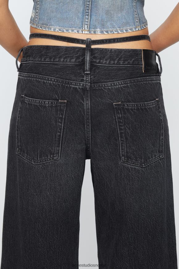 Acne Studios jeans med normal passform - 2004 N2PP4F218 klær svart