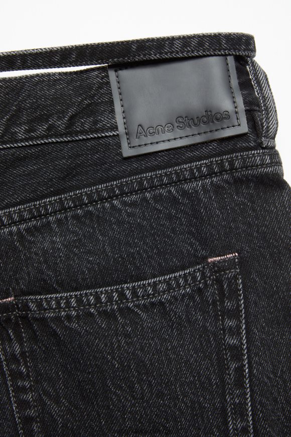 Acne Studios jeans med normal passform - 2004 N2PP4F218 klær svart