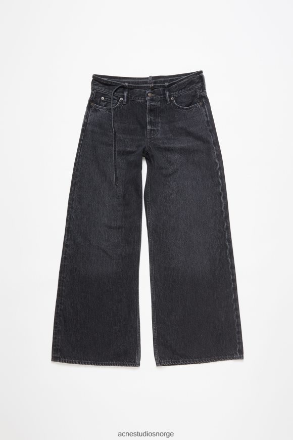 Acne Studios jeans med normal passform - 2004 N2PP4F218 klær svart