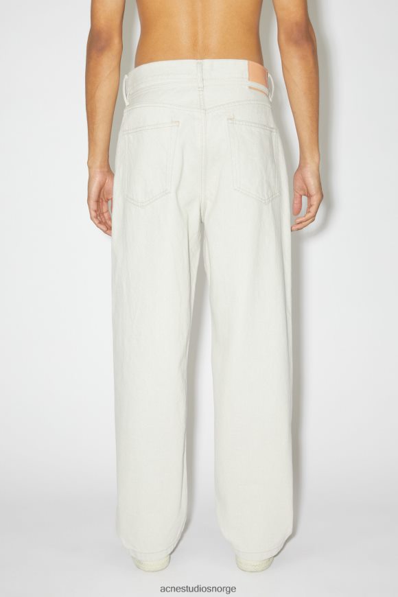 Acne Studios loose fit jeans -1991 toj unisex N2PP4F1151 klær ecru