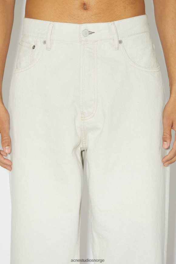 Acne Studios loose fit jeans -1991 toj unisex N2PP4F1151 klær ecru