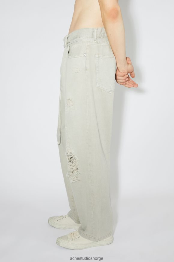 Acne Studios loose fit jeans -1991 toj unisex N2PP4F1153 klær grå/beige