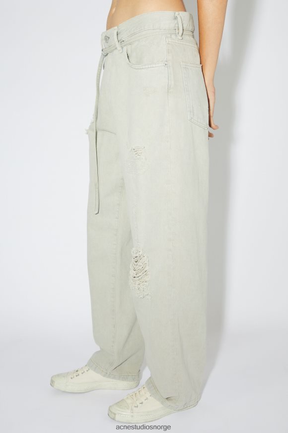 Acne Studios loose fit jeans -1991 toj unisex N2PP4F398 klær grå/beige