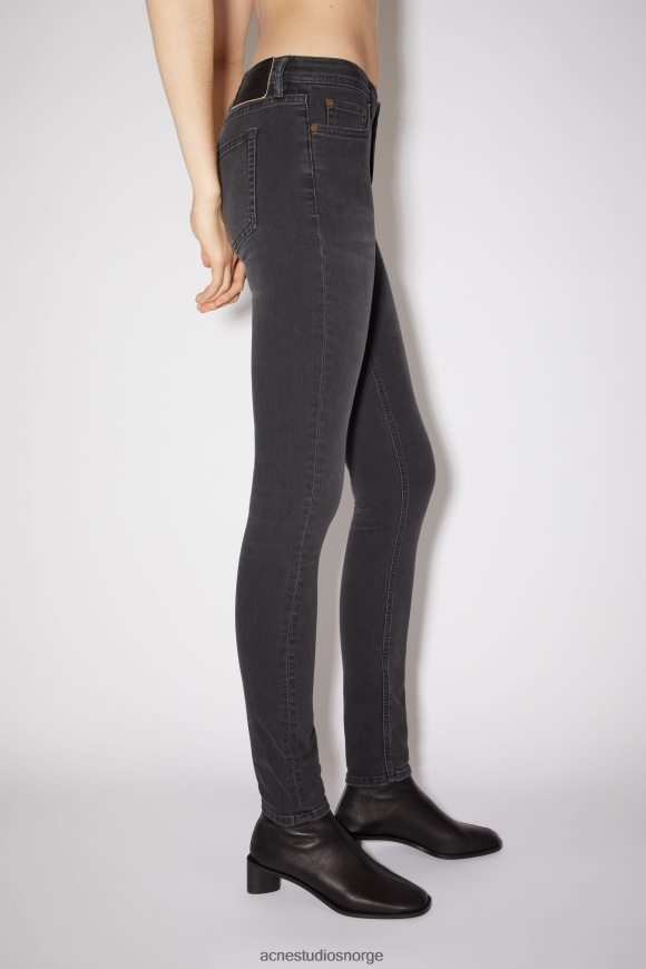 Acne Studios skinny fit jeans - klatre N2PP4F243 klær brukt svart