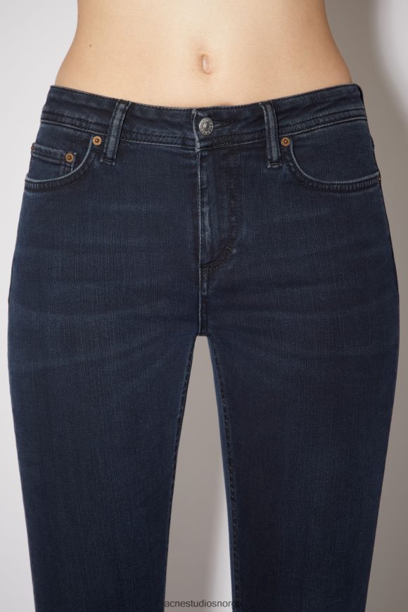 Acne Studios skinny fit jeans - klatre N2PP4F245 klær blå svart