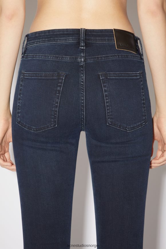 Acne Studios skinny fit jeans - klatre N2PP4F245 klær blå svart
