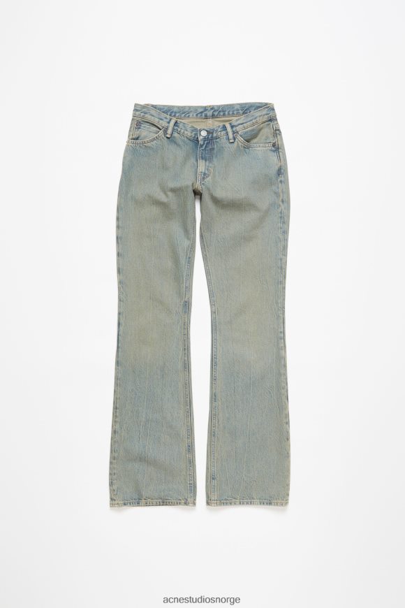 Acne Studios slim fit jeans - 2005 N2PP4F222 klær blå/beige