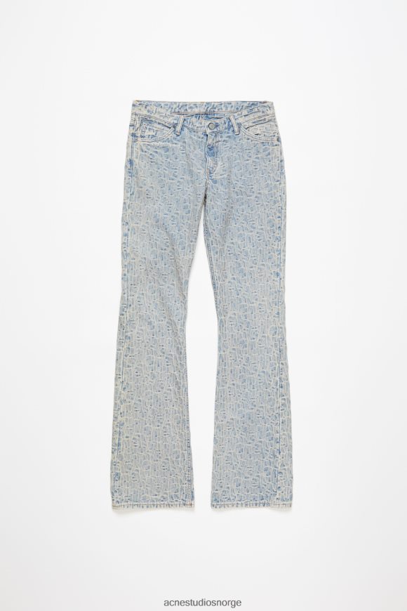 Acne Studios slim fit jeans - 2005 N2PP4F226 klær blå/beige