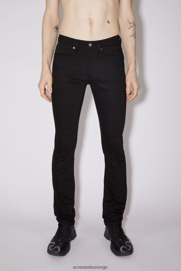 Acne Studios slim fit jeans - maks N2PP4F1208 klær svart