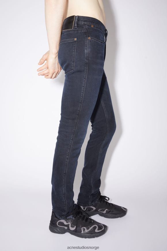 Acne Studios slim fit jeans - maks N2PP4F1211 klær blå svart