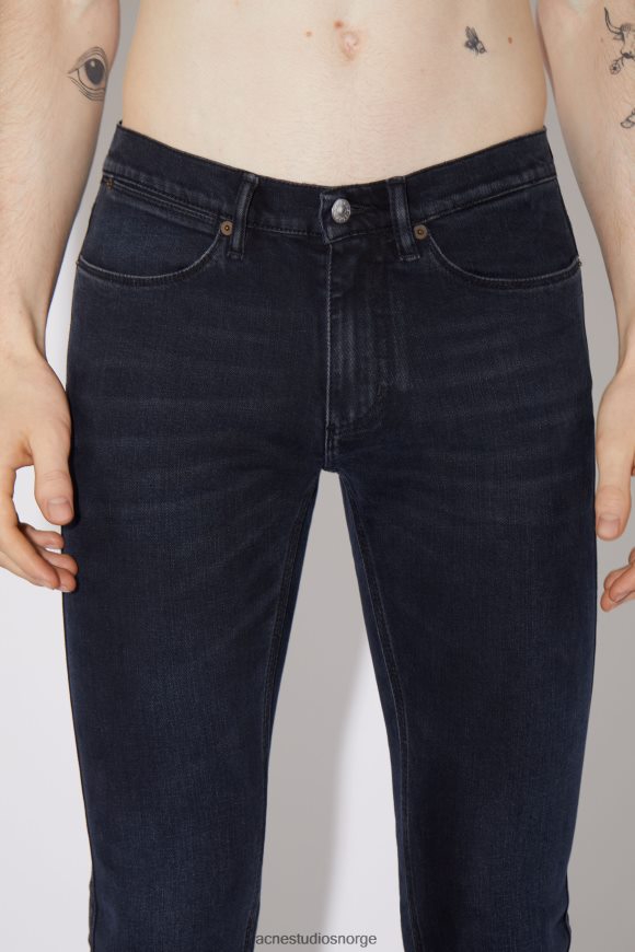 Acne Studios slim fit jeans - maks N2PP4F1211 klær blå svart