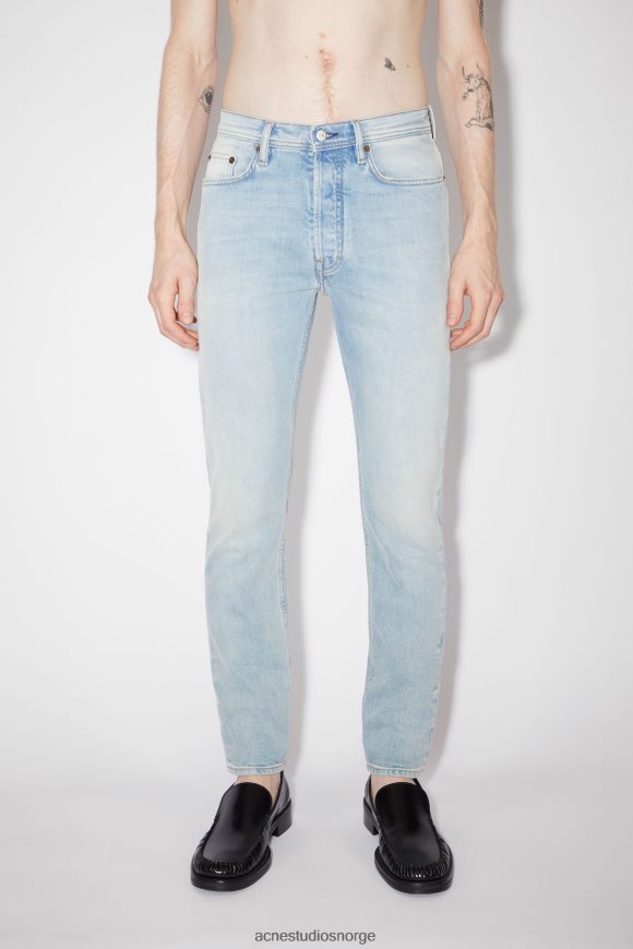 Acne Studios slim fit jeans - river N2PP4F1145 klær lyse blå