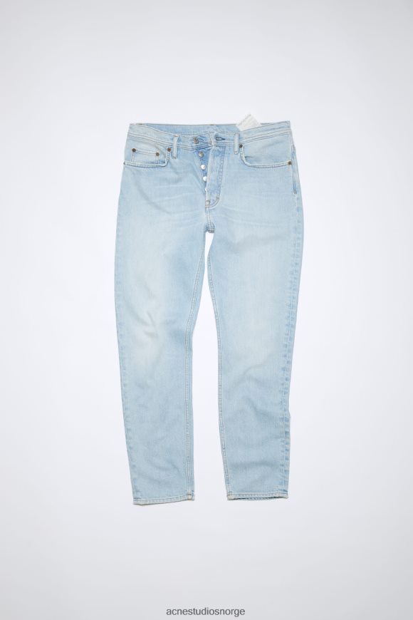 Acne Studios slim fit jeans - river N2PP4F1145 klær lyse blå