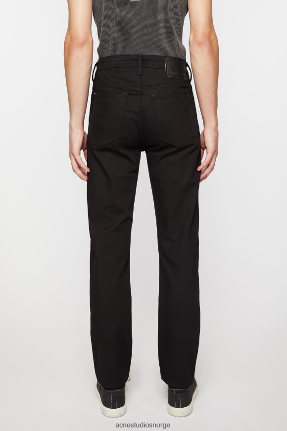 Acne Studios slim fit jeans - river N2PP4F1162 klær forbli svart