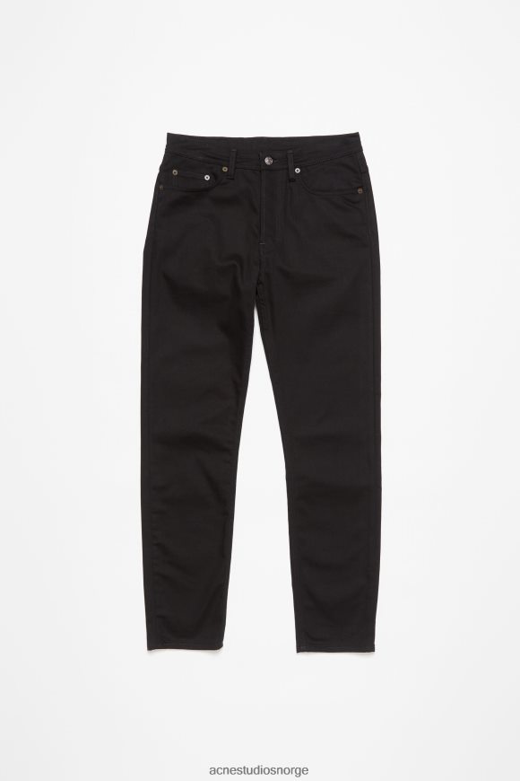 Acne Studios slim fit jeans - river N2PP4F1162 klær forbli svart