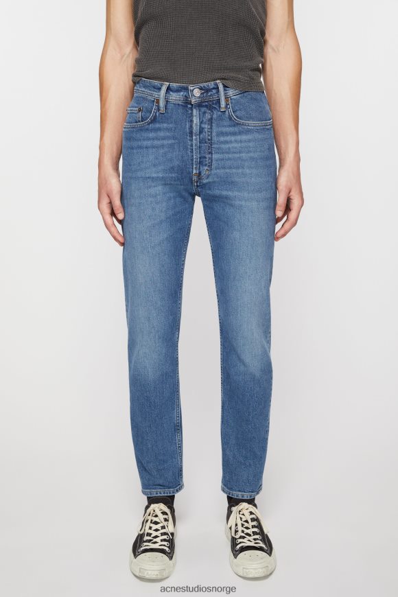 Acne Studios slim fit jeans - river N2PP4F1163 klær mellomblå