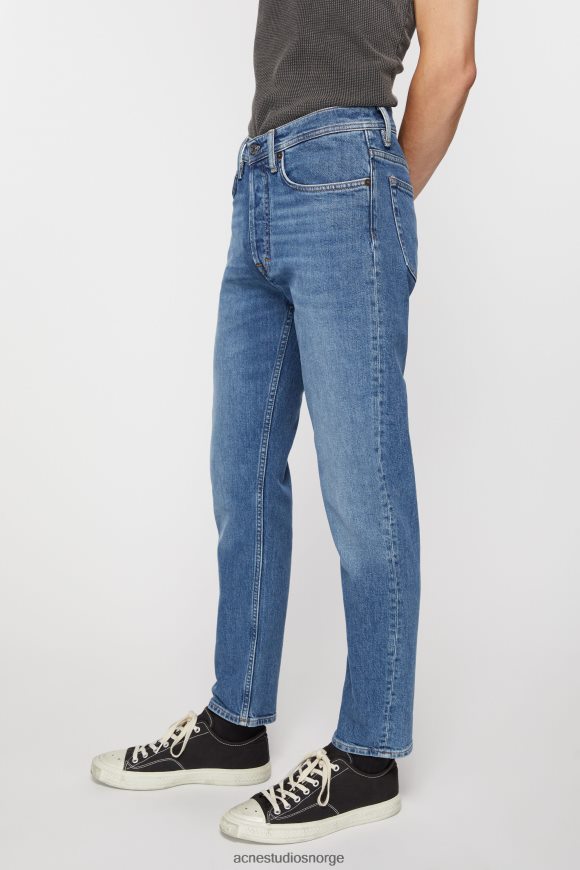 Acne Studios slim fit jeans - river N2PP4F1163 klær mellomblå