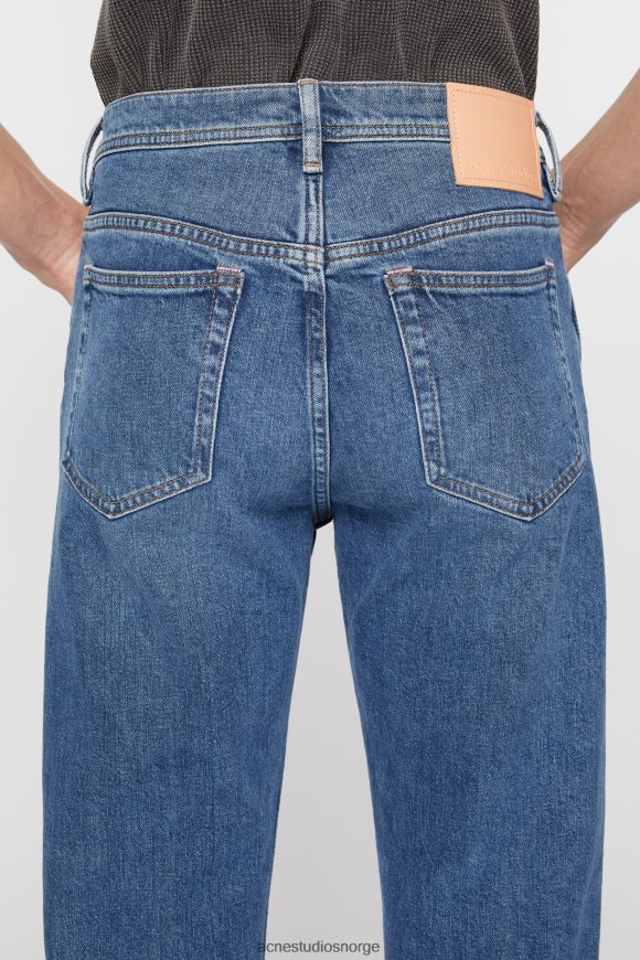 Acne Studios slim fit jeans - river N2PP4F1163 klær mellomblå