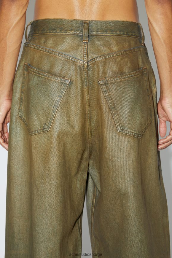 Acne Studios super baggy fit jeans - 2023 unisex N2PP4F1206 klær mellomblå