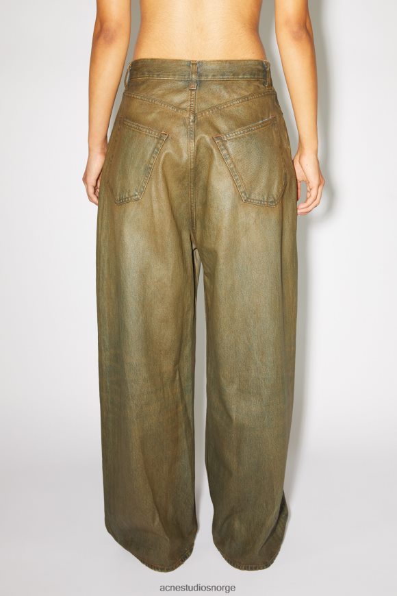 Acne Studios super baggy fit jeans - 2023 unisex N2PP4F438 klær mellomblå