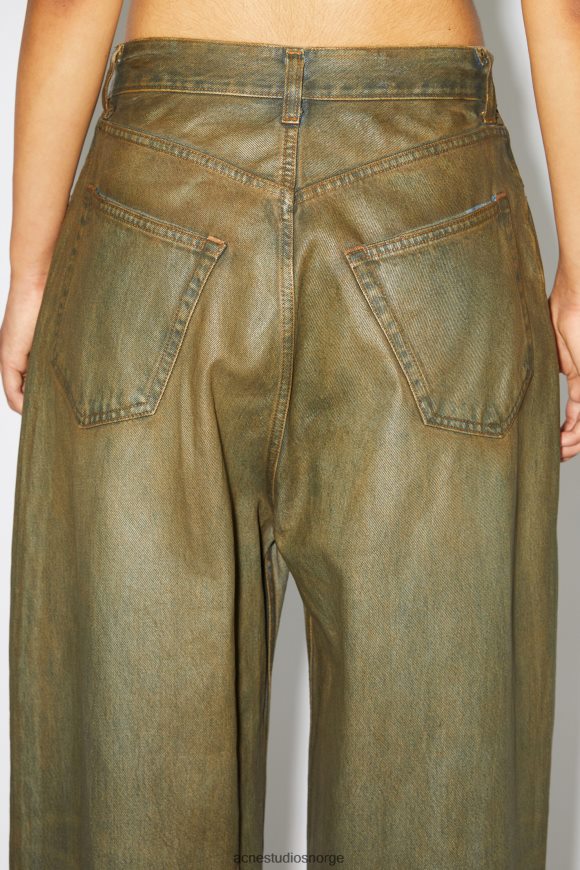 Acne Studios super baggy fit jeans - 2023 unisex N2PP4F438 klær mellomblå