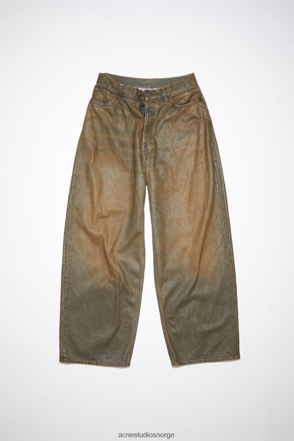 Acne Studios super baggy fit jeans - 2023 unisex N2PP4F438 klær mellomblå