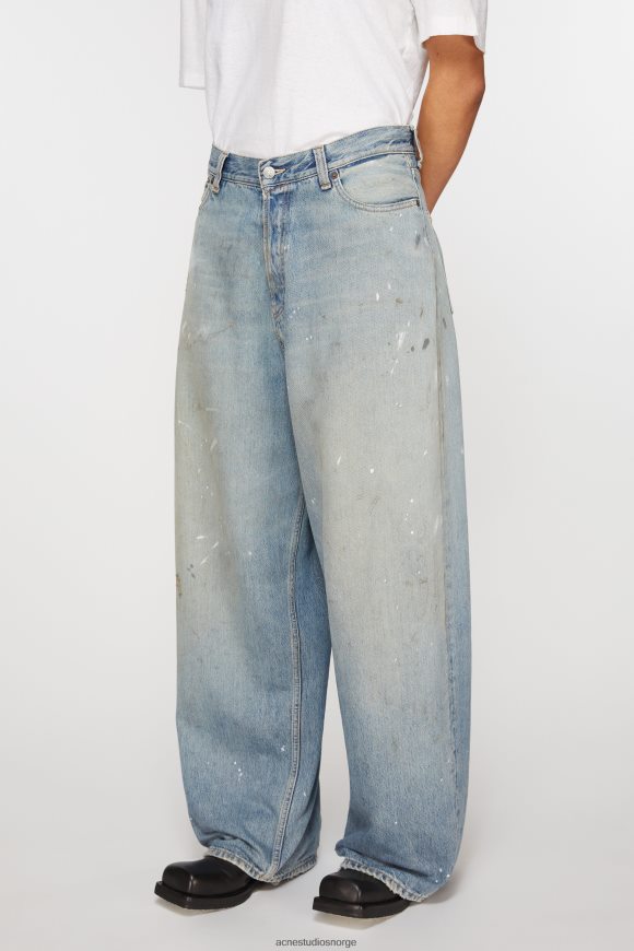 Acne Studios super baggy fit jeans - 2023f N2PP4F220 klær antrasittgrå