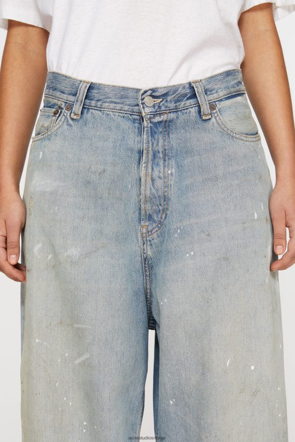 Acne Studios super baggy fit jeans - 2023f N2PP4F220 klær antrasittgrå