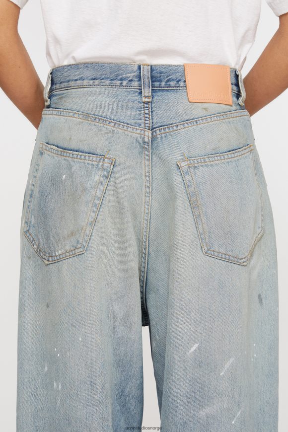 Acne Studios super baggy fit jeans - 2023f N2PP4F220 klær antrasittgrå