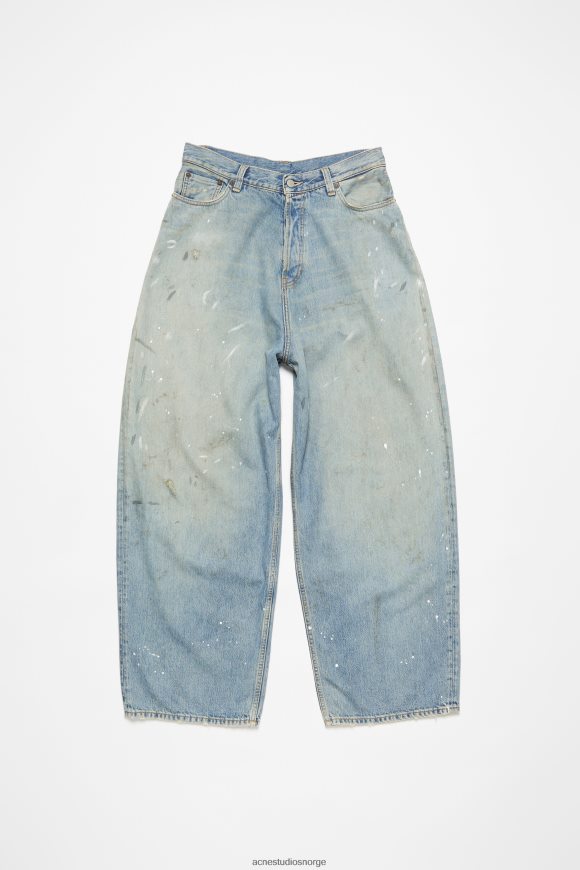Acne Studios super baggy fit jeans - 2023f N2PP4F220 klær antrasittgrå