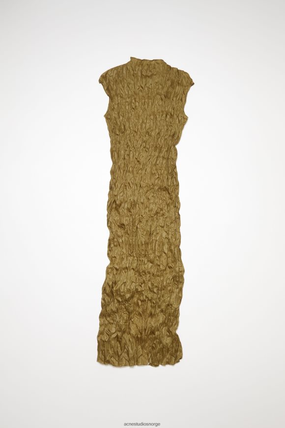 Acne Studios runway show med krøllete kjoler N2PP4F274 klær tanggrønn