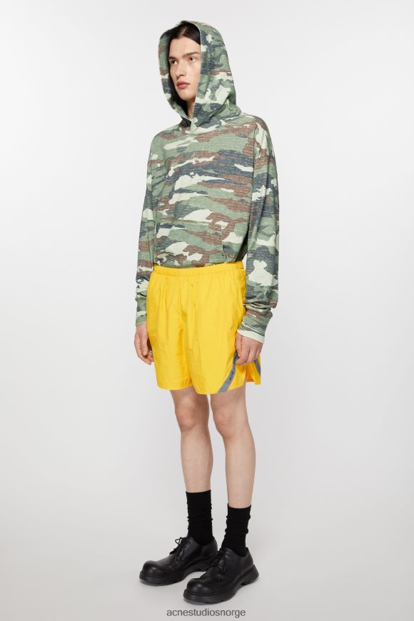 Acne Studios badeshorts N2PP4F1110 klær gul