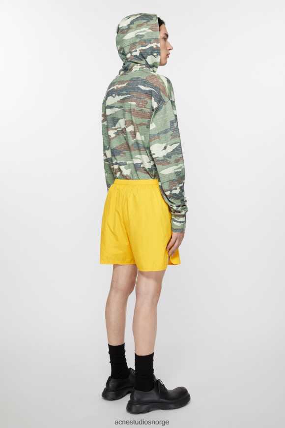 Acne Studios badeshorts N2PP4F1110 klær gul