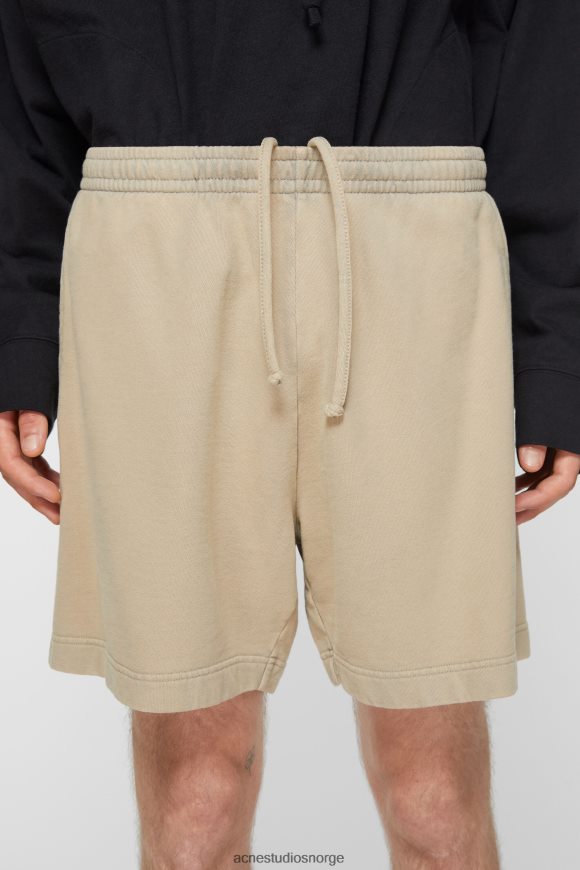 Acne Studios bomullsshorts N2PP4F1102 klær betong grå