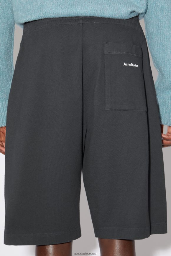 Acne Studios sweatshorts i bomull N2PP4F1081 klær svart