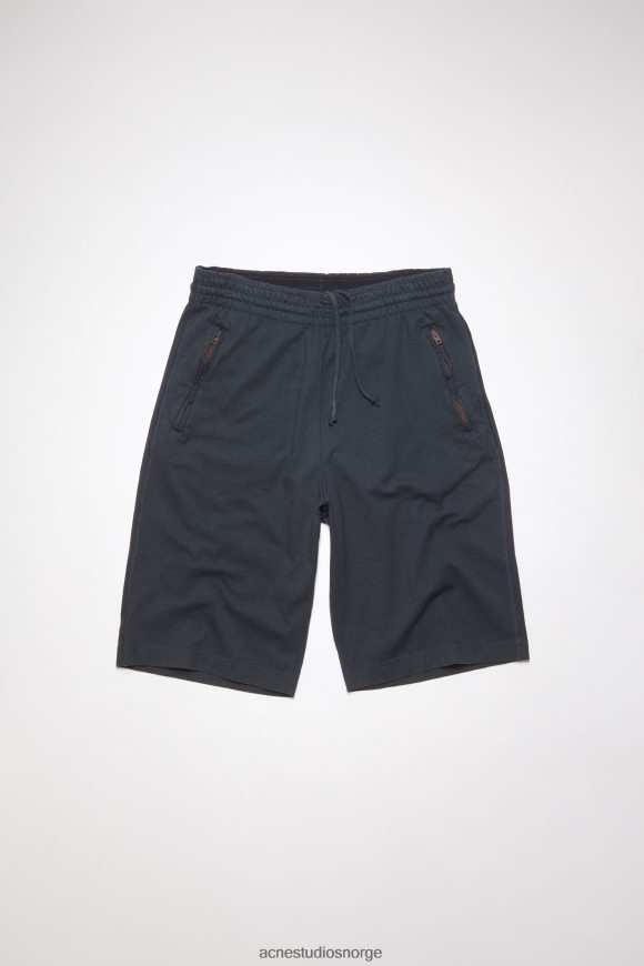 Acne Studios sweatshorts i bomull N2PP4F1081 klær svart