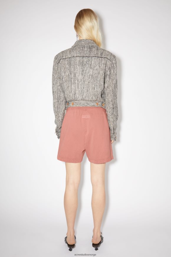 Acne Studios sweatshorts i bomull N2PP4F342 klær vintage rosa