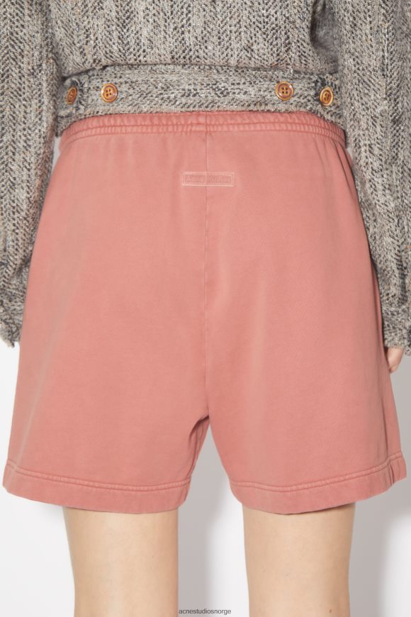 Acne Studios sweatshorts i bomull N2PP4F342 klær vintage rosa