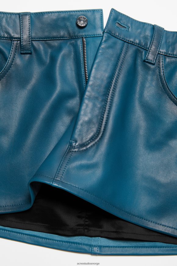 Acne Studios skinnskjørt N2PP4F266 klær blå svart