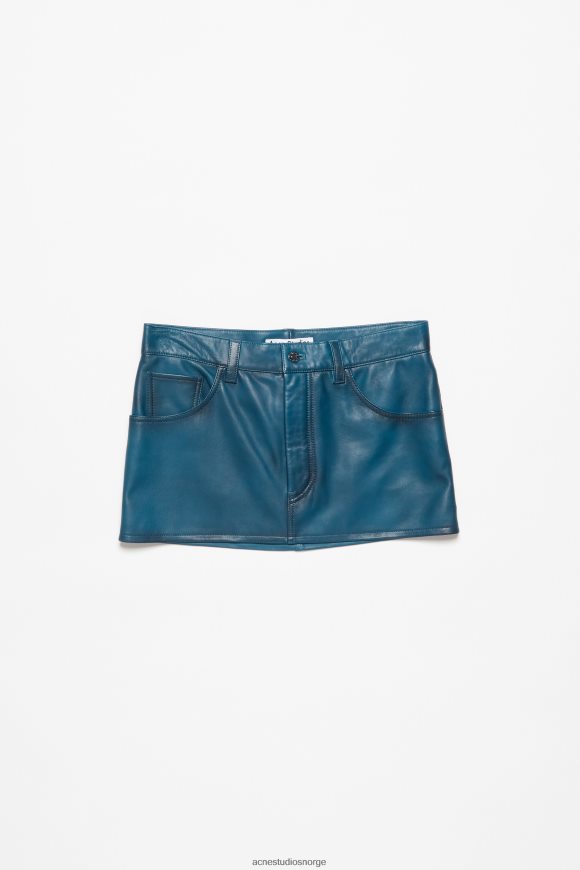 Acne Studios skinnskjørt N2PP4F266 klær blå svart